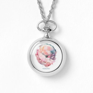 Erstelle Deinen Eigenen Mondliebeszauber Cloudy Pi Armbanduhr