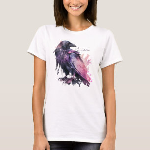 Erstelle deinen eigenen mystischen schwarzen Raben T-Shirt