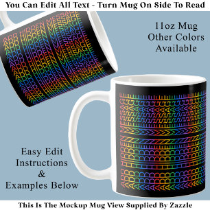 Erstelle Deinen Eigenen Regenbogen-Spaß mit Verste Kaffeetasse