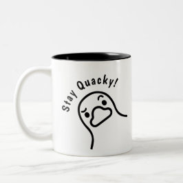 Erstelle deinen eigenen Spruch für eine lustige Ta Zweifarbige Tasse