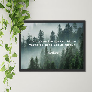 Erstelle Deinen Eigenen Spruch Poster