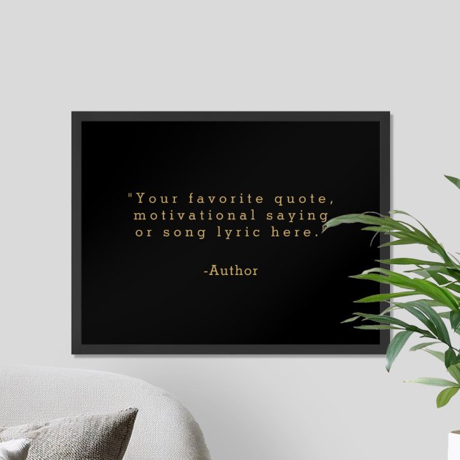 Erstelle Deinen Eigenen Spruch Poster (Von Creator hochgeladen)