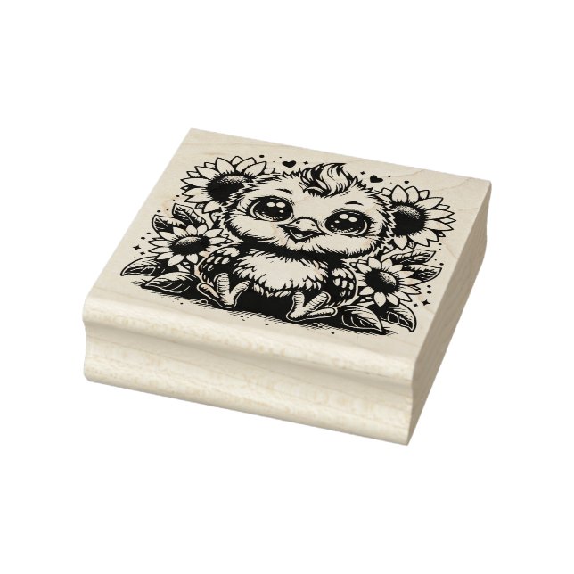 Erstelle deinen eigenen süßen Sonnenblumengarten-K Gummistempel (Stempel)