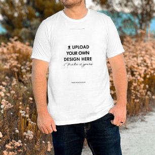 Erstelle Deinen Eigenen Upload Benutzerdefinierter T-Shirt