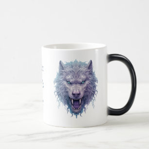 Erstelle deinen eigenen verruchten violetten Wolf Verwandlungstasse