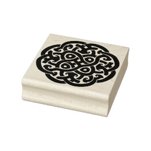 Erstelle Deinen eigenen verzierten keltischen Knot Gummistempel