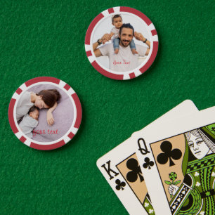 Erstelle ein individuelles Foto-Heim-Turnier-Spiel Pokerchips