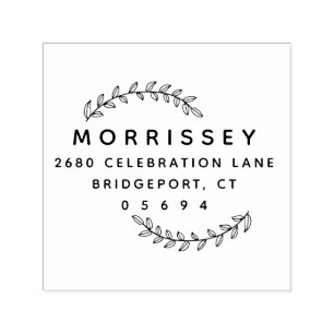 Erstelle selbst   Folien Moderne Rücksendeadresse Permastempel