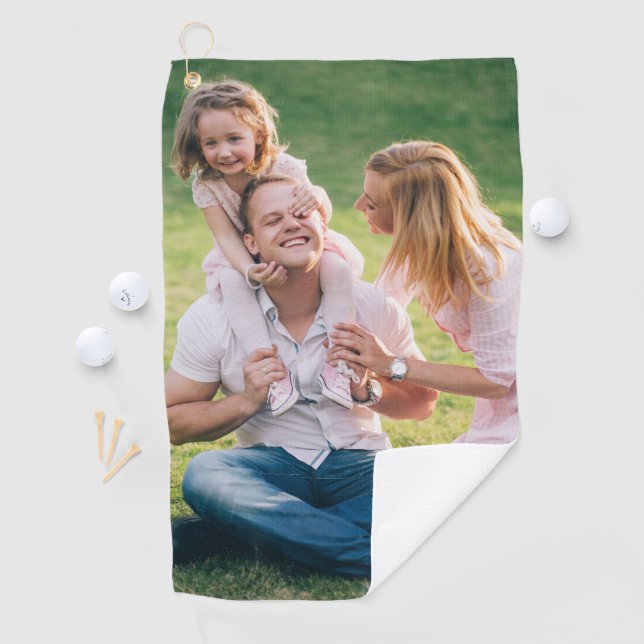Erstelle selbst | Individuelles Foto Golf Handtuch (Insitu)