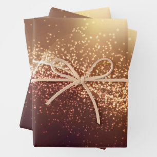 Erstelle selbst Klassisch elegant Trendy Geschenkpapier Set