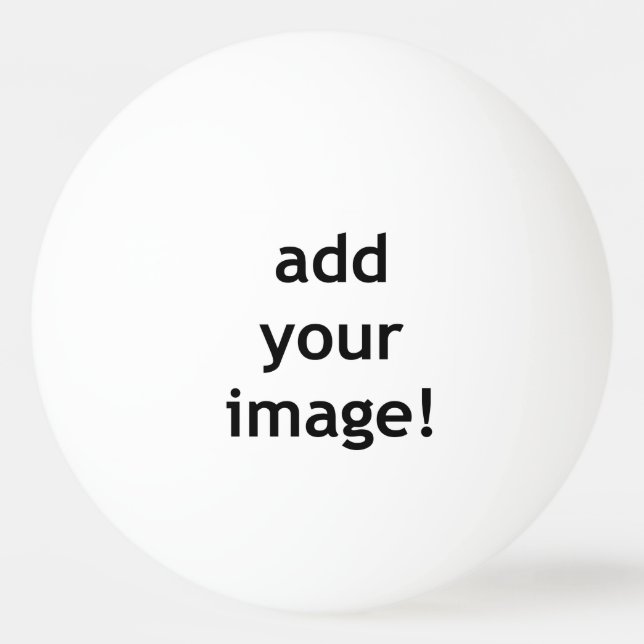 ERSTELLE SELBST TISCHTENNISBALL (Vorderseite)