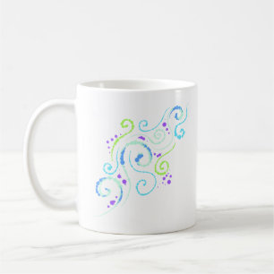 Erstelle! Wirbles Design Frauen Kaffeetasse