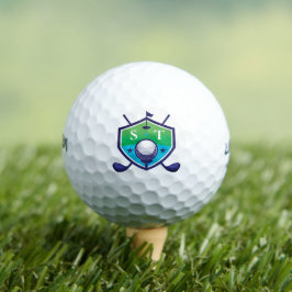 Erstellen cooler Initialen von Monogramm-Golfbälle Golfball