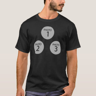 Erstellen der ursprünglichen Vorlage 3-RUNDE-FOTOK T-Shirt