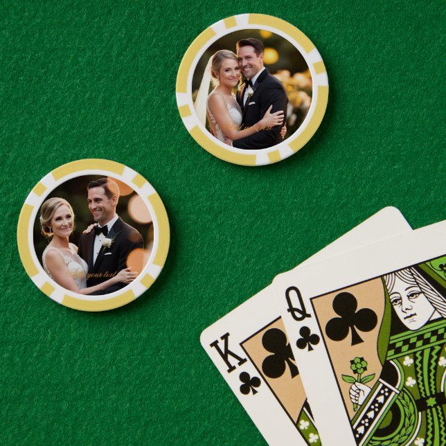Erstellen einer benutzerdefinierten Foto-Zuhause-H Pokerchips (Pokertisch (doppelt))
