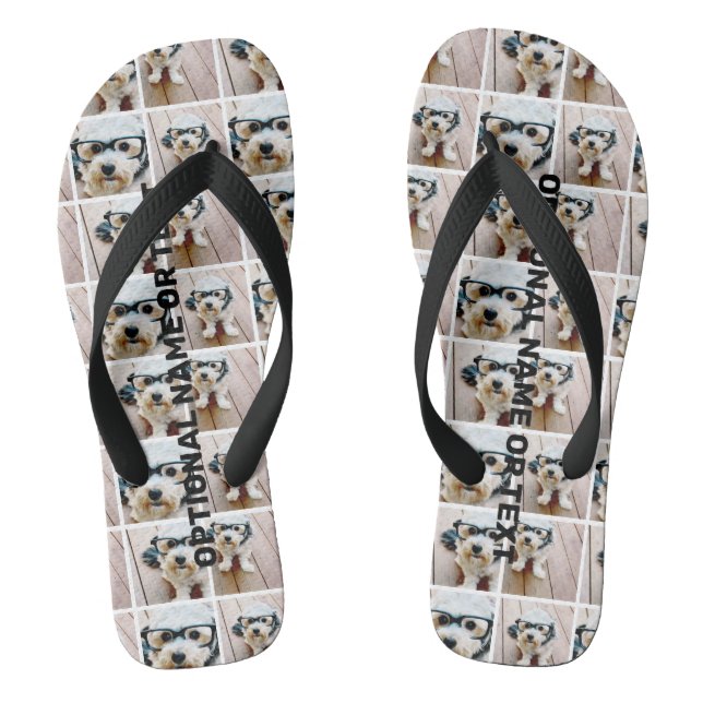 Erstellen einer benutzerdefinierten FotoCollage mi Flip Flops (Fußbett)