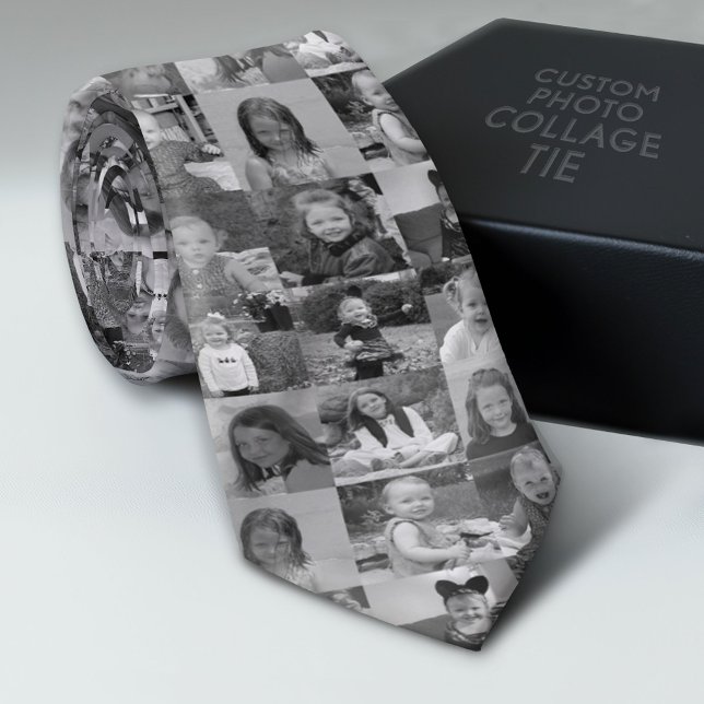 Erstellen einer benutzerdefinierten FotoCollage mi Krawatte (Custom Photo Collage Tie - Create Your Own Look)