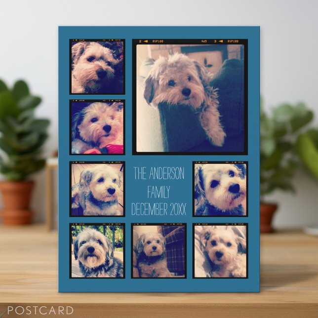 Erstellen einer benutzerdefinierten FotoCollage mi Postkarte (Personalized Photo Postcard)