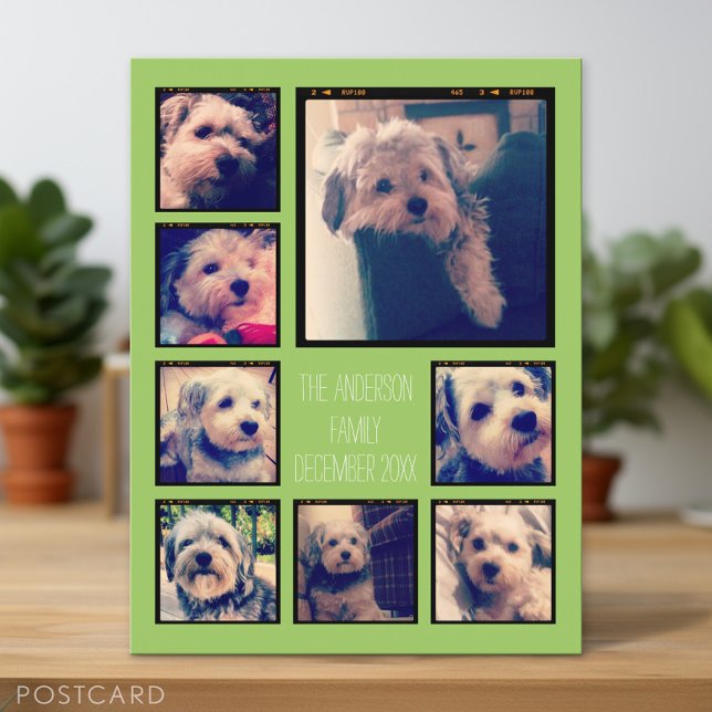 Erstellen einer benutzerdefinierten FotoCollage mi Postkarte (Personalized Photo Postcard)