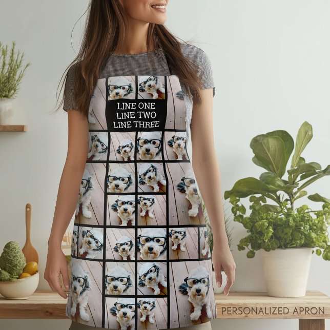 Erstellen einer benutzerdefinierten FotoCollage mi Schürze (Personalized Apron)
