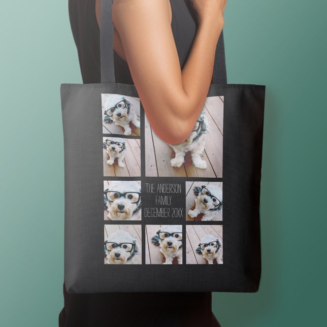 Erstellen einer benutzerdefinierten FotoCollage mi Tasche (Personalized tote bag - add your name or other text)