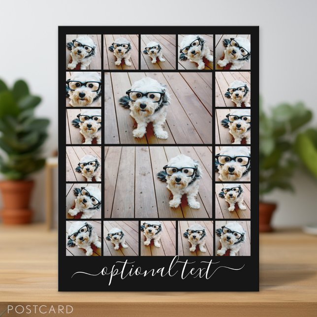 Erstellen einer benutzerdefinierten FotoCollage -  Postkarte (Personalized Photo Postcard)