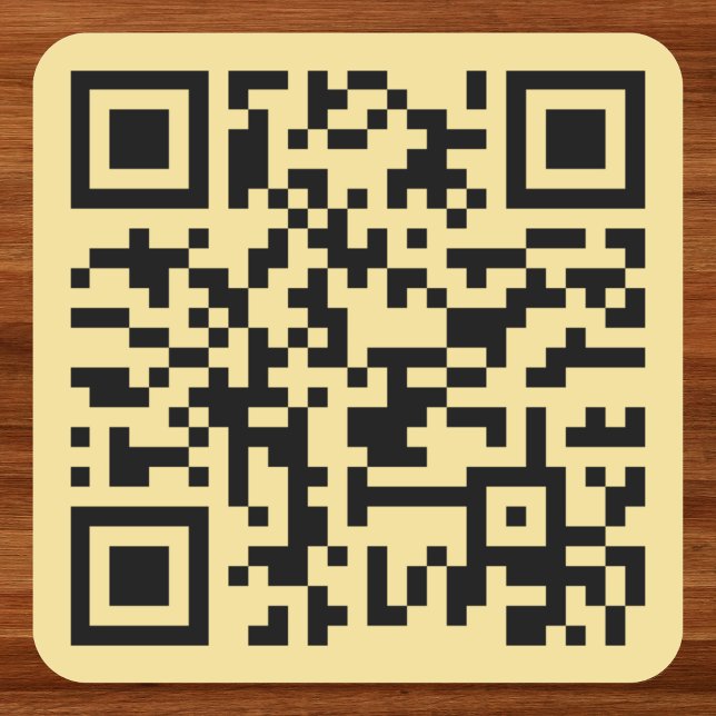 Erstellen einer benutzerdefinierten QR-Code-Prüfun Quadratischer Aufkleber (Create Custom Small Business Website QR Code Scan Square Sticker)