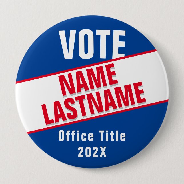 Erstellen einer benutzerdefinierten Wahlkampfvorla Button (Vorderseite)