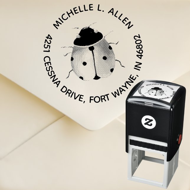 Erstellen einer Niedlichen Ladybug Round-Rücksende Permastempel (Stamp it Cute, Send it Sweet! 🐞✉️)