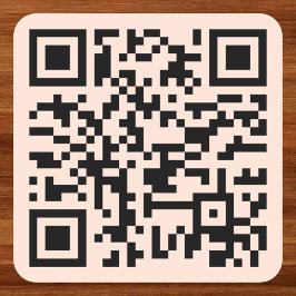 Erstellen einer Rose-Gold-benutzerdefinierten QR-C Quadratischer Aufkleber