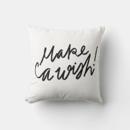 Erstellen einer Wunschtypografie Kissen