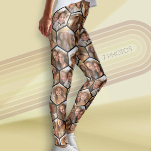 Erstellen eines benutzerdefinierten 7-Foto Collage Leggings
