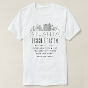 Erstellen eines benutzerdefinierten Atlanta, georg T-Shirt