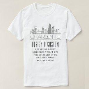 Erstellen eines benutzerdefinierten Charlotte-Them T-Shirt