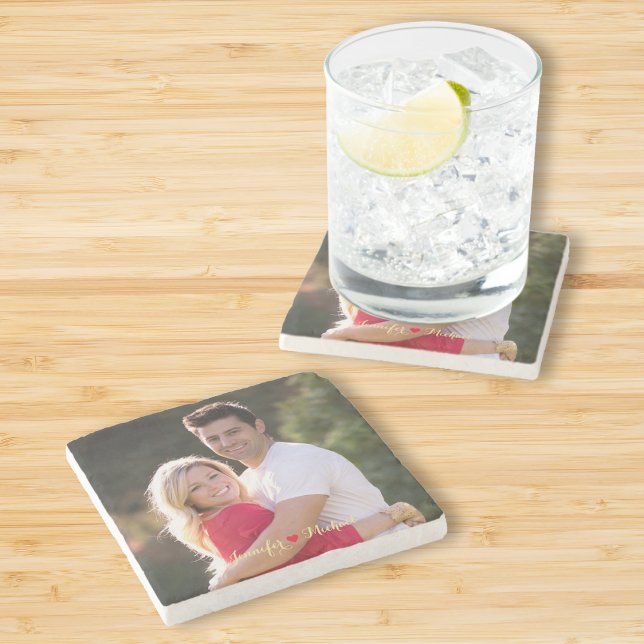 Erstellen eines benutzerdefinierten, mehrfach neu  steinuntersetzer (Create Custom Couple Newlywed Photo Stone Coaster)