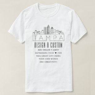 Erstellen eines benutzerdefinierten Tampa, Florida T-Shirt