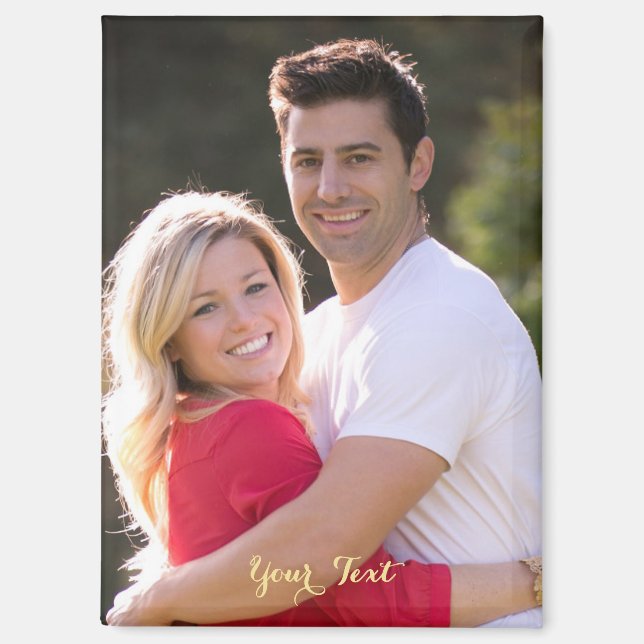 Erstellen eines benutzerdefinierten Textgeschirrsp Magnet (Vorderseite)