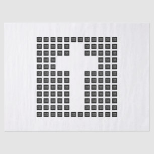 Erstellen eines Cross-Patches mit beliebigen Logos Seidenpapier