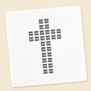 Erstellen eines Cross-Patches mit beliebigen Logos Serviette