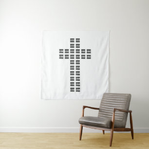 Erstellen eines Cross-Patches mit beliebigen Logos Wandteppich