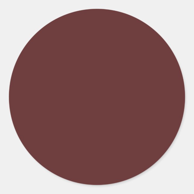 Erstellen eines eigenen eleganten Burgund Runder Aufkleber (Vorderseite)