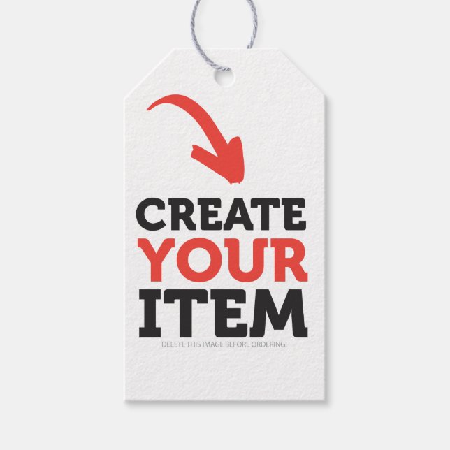 Erstellen eines eigenen Hochzeitsdesigns Geschenkanhänger (Vorderseite)