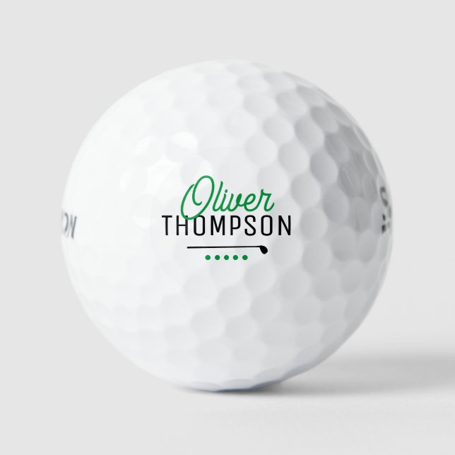 Erstellen eines Individuelle Name-Geschenks für Va Golfball (Vorderseite)