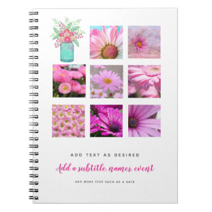 Erstellen eines Personalisierten Journal-ADD-FOTOS Notizblock