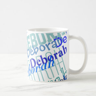 Erstellen eines phantastischen Namensmusters Kaffeetasse