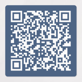 Erstellen eines scannbaren QR-Codes | Verblasenes  Etiketten