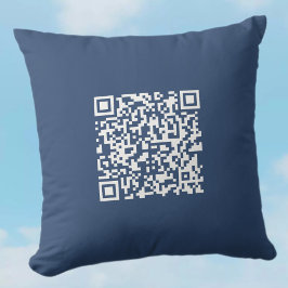 Erstellen eines scannbaren QR-Codes | Verblasenes  Kissen