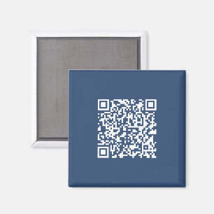 Erstellen eines scannbaren QR-Codes   Verblasenes  Magnet