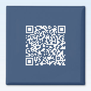 Erstellen eines scannbaren QR-Codes Verblasenes Magnet
