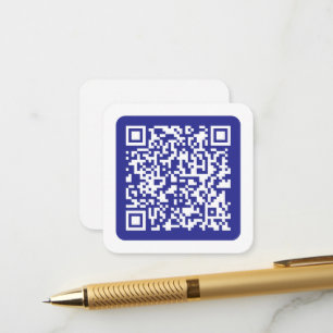 Erstellen eines skalierbaren QR-Codes   Editable D Begleitkarte